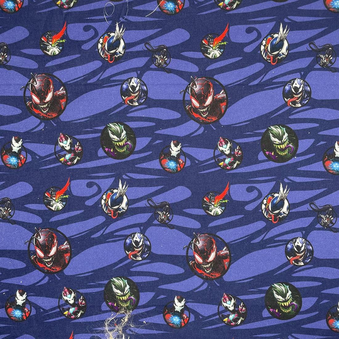 Purple Printed Cotton Fabrics