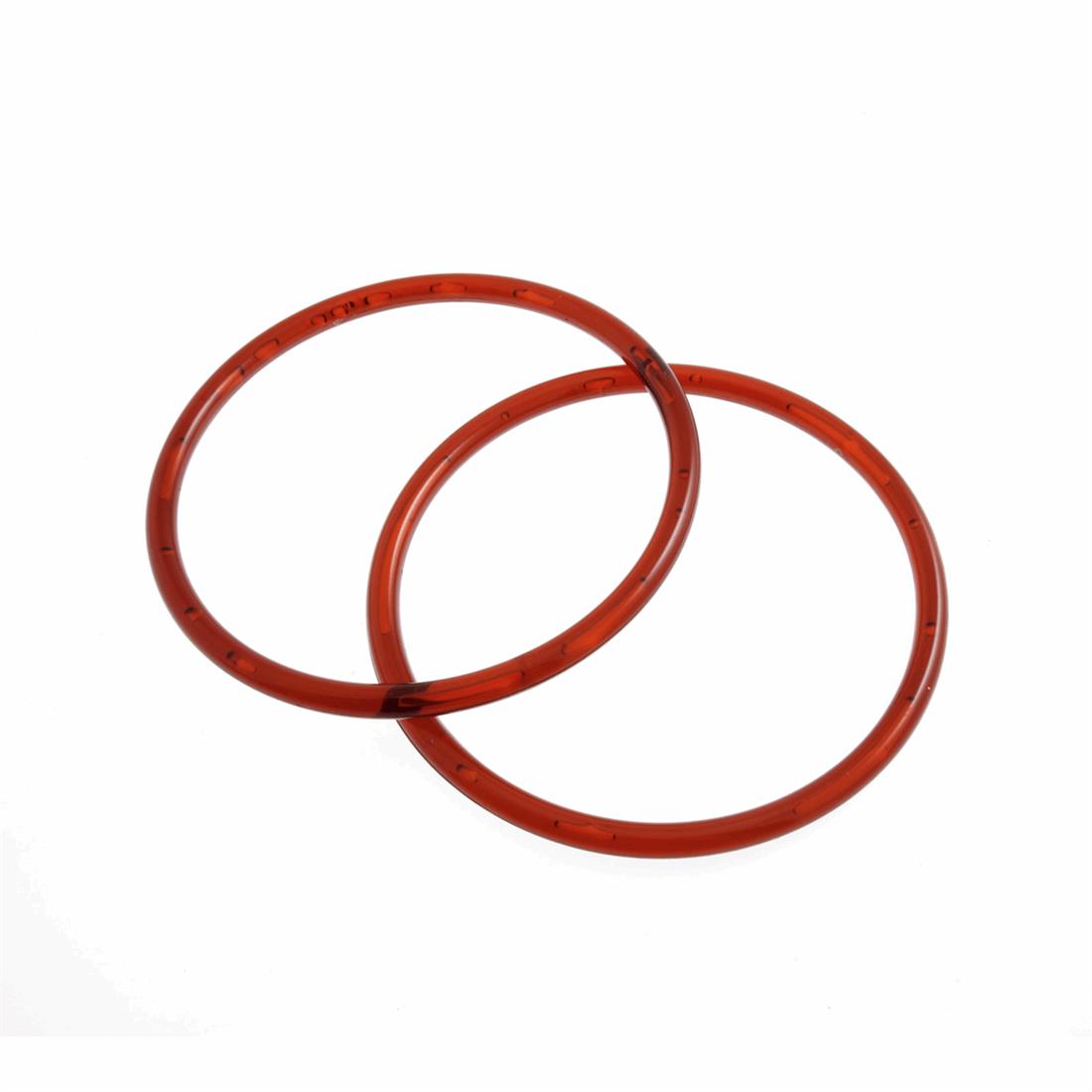 Amber Round Bag Handles