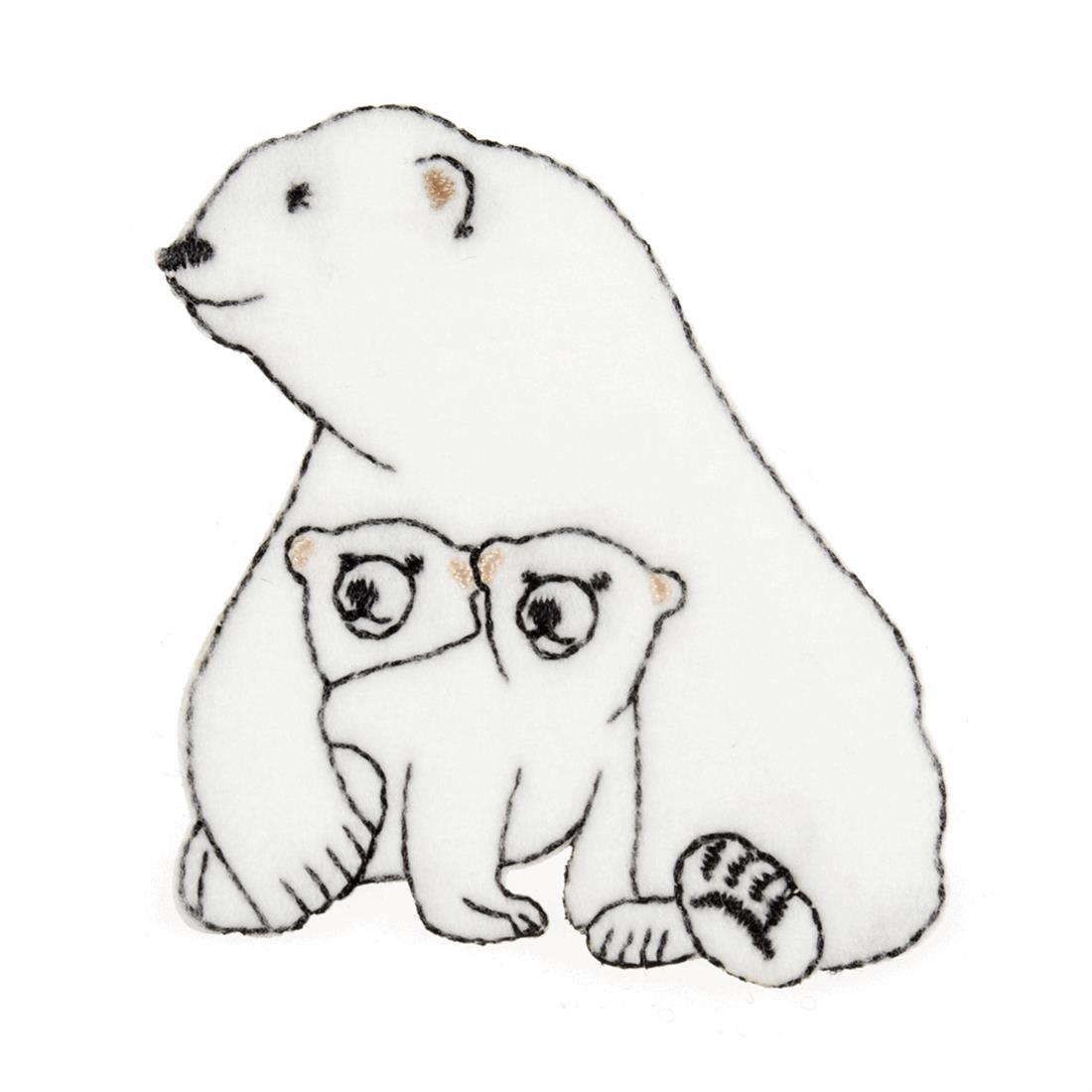 Polar Bear and Cubs