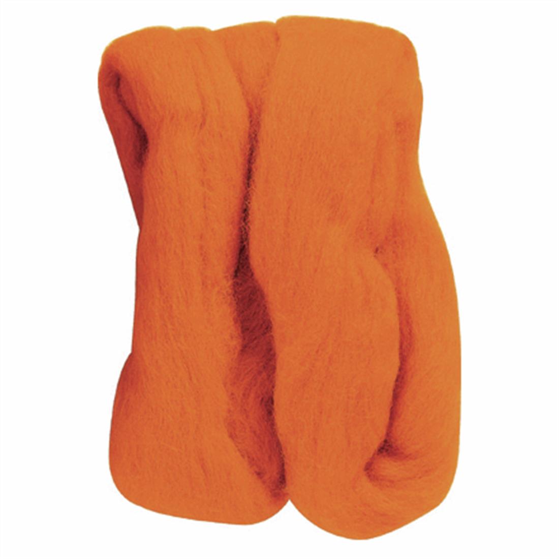 Gold 20g Clover Natural Wool Roving (Gold)