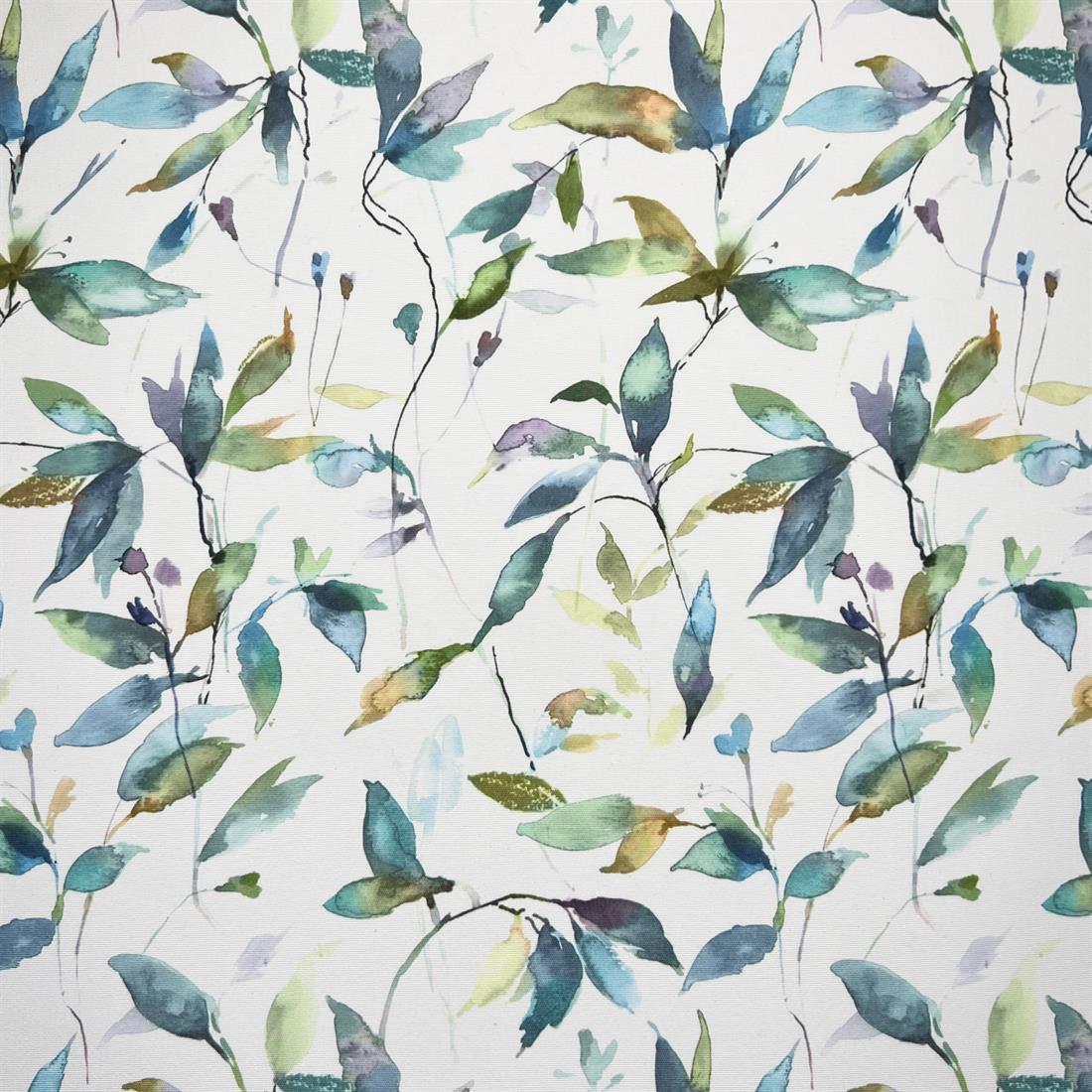 Peacock Digital Print Lago - Water Repellent Outdoor Upholstery Fabric