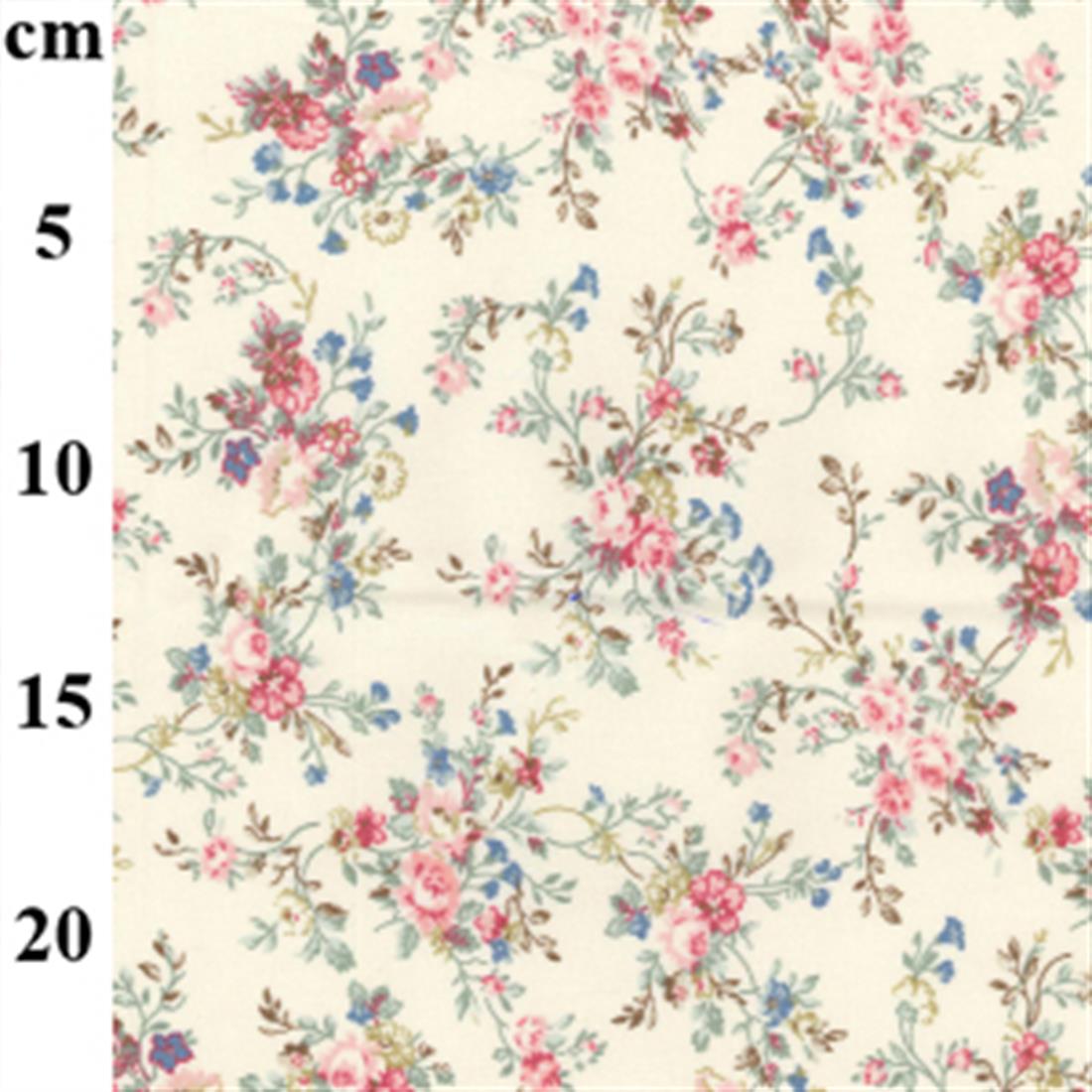 Ivory Printed Cotton Fabrics