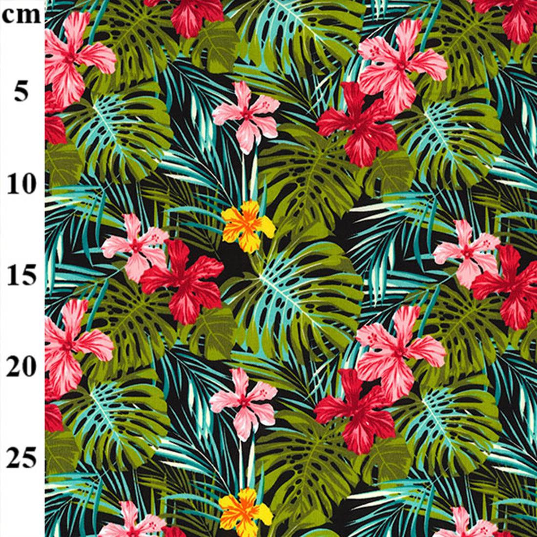 Black Printed Cotton Fabrics
