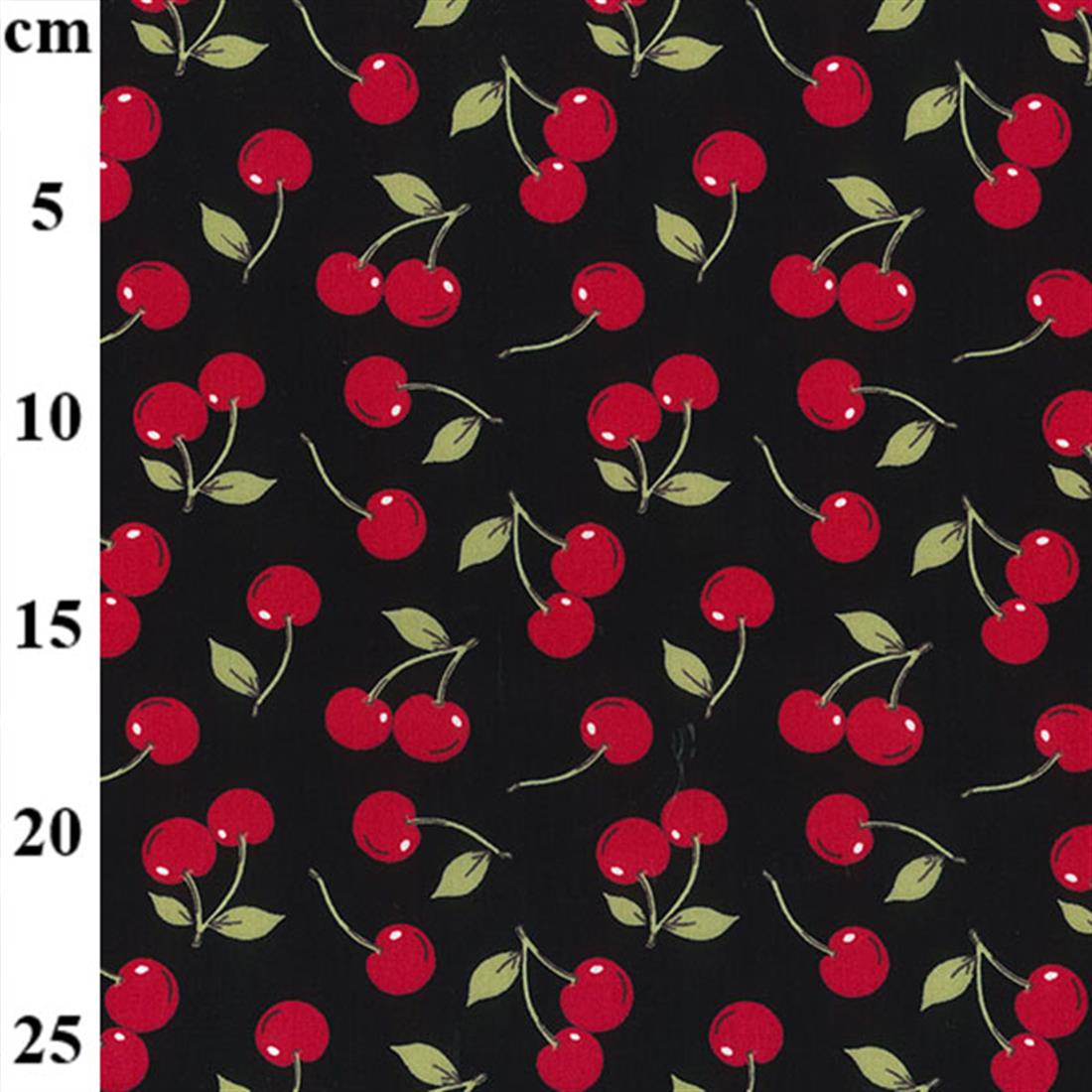 Black Printed Cotton Fabrics