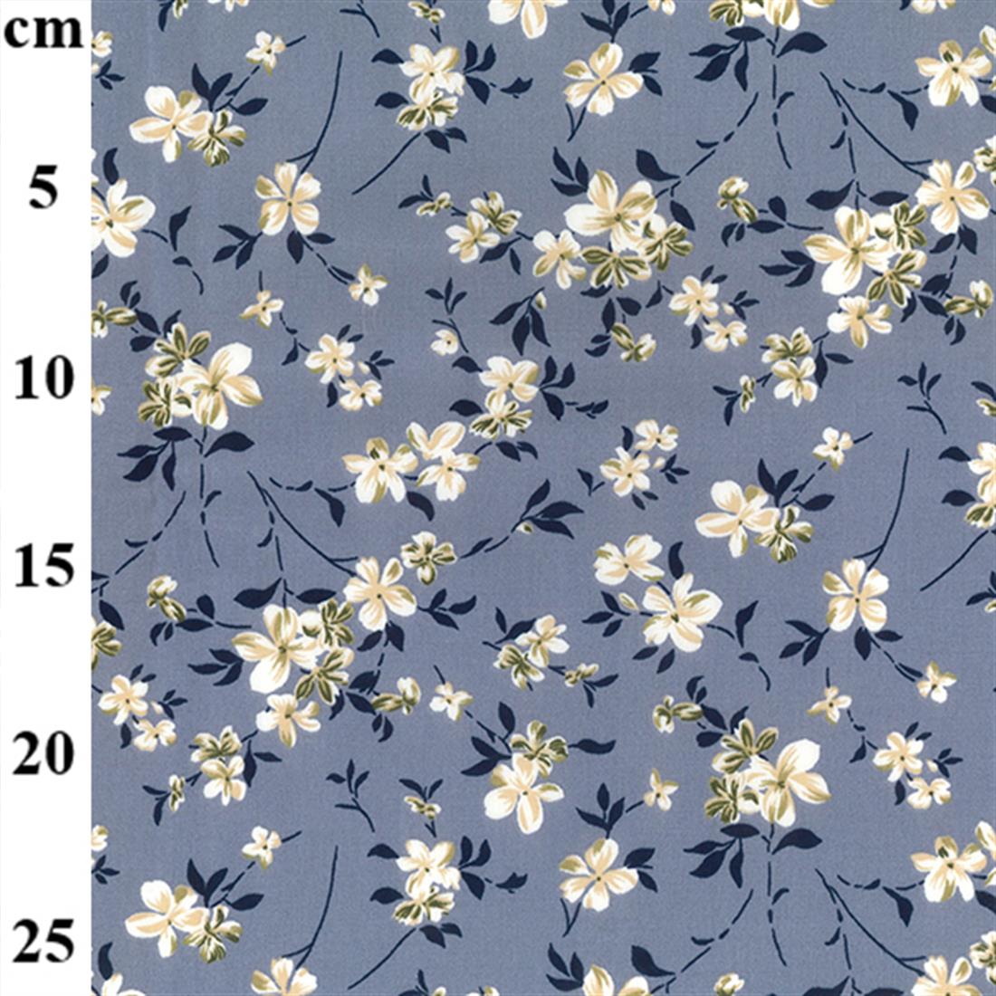 Grey Printed Cotton Fabrics
