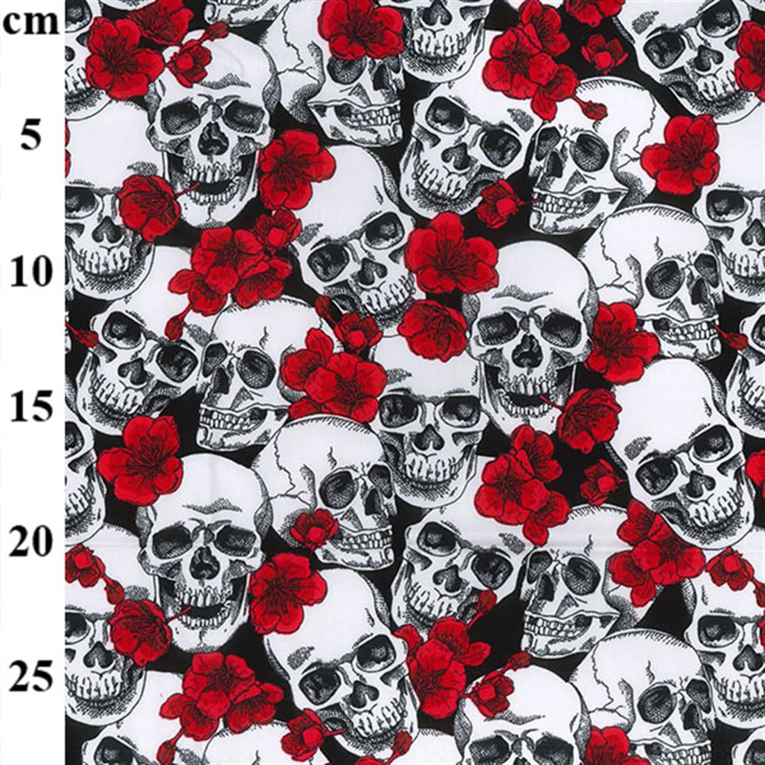 Black Printed Cotton Fabrics