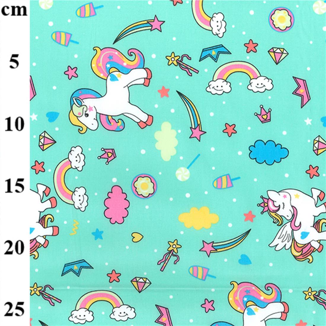 Mint Printed Cotton Fabrics