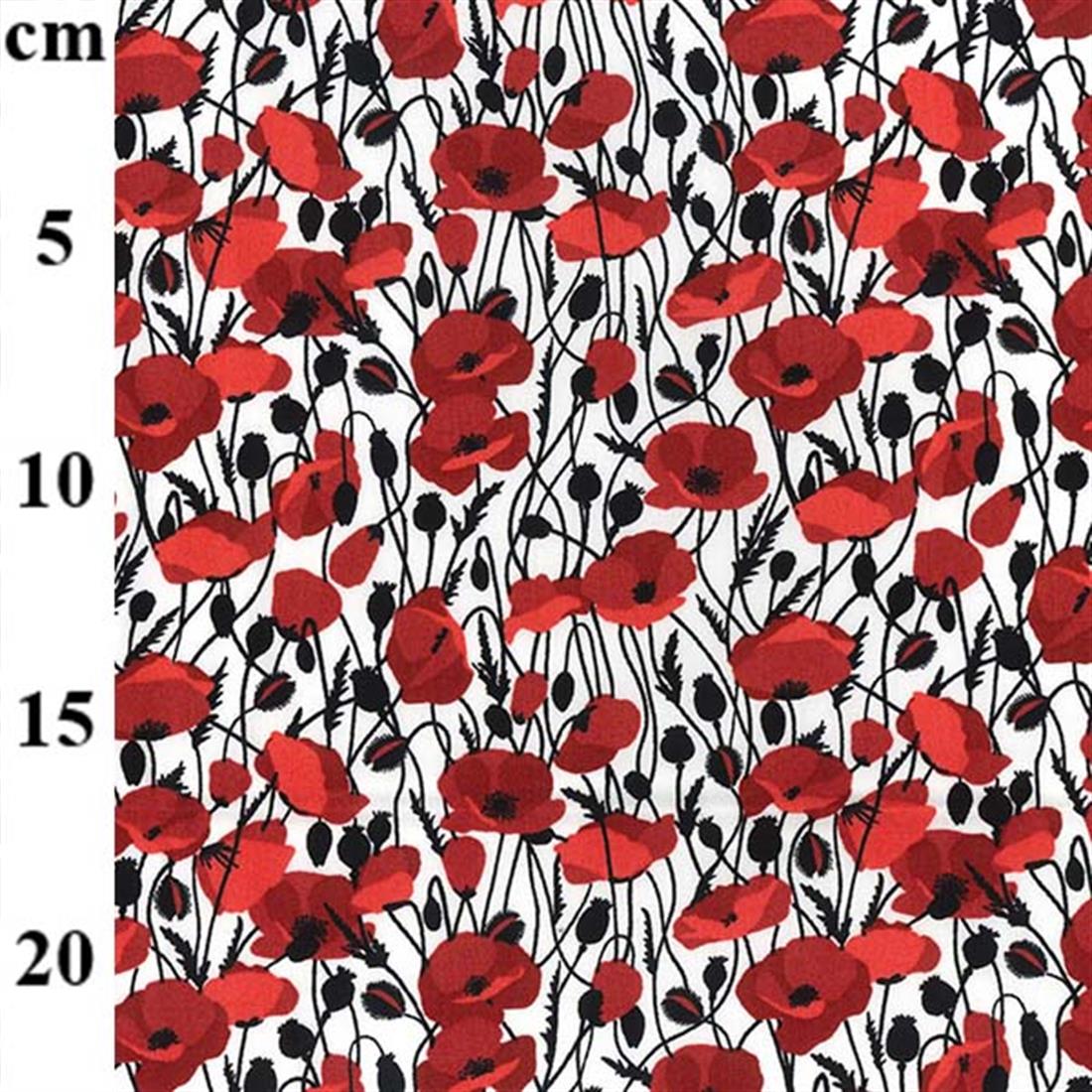 Black Printed Cotton Fabrics
