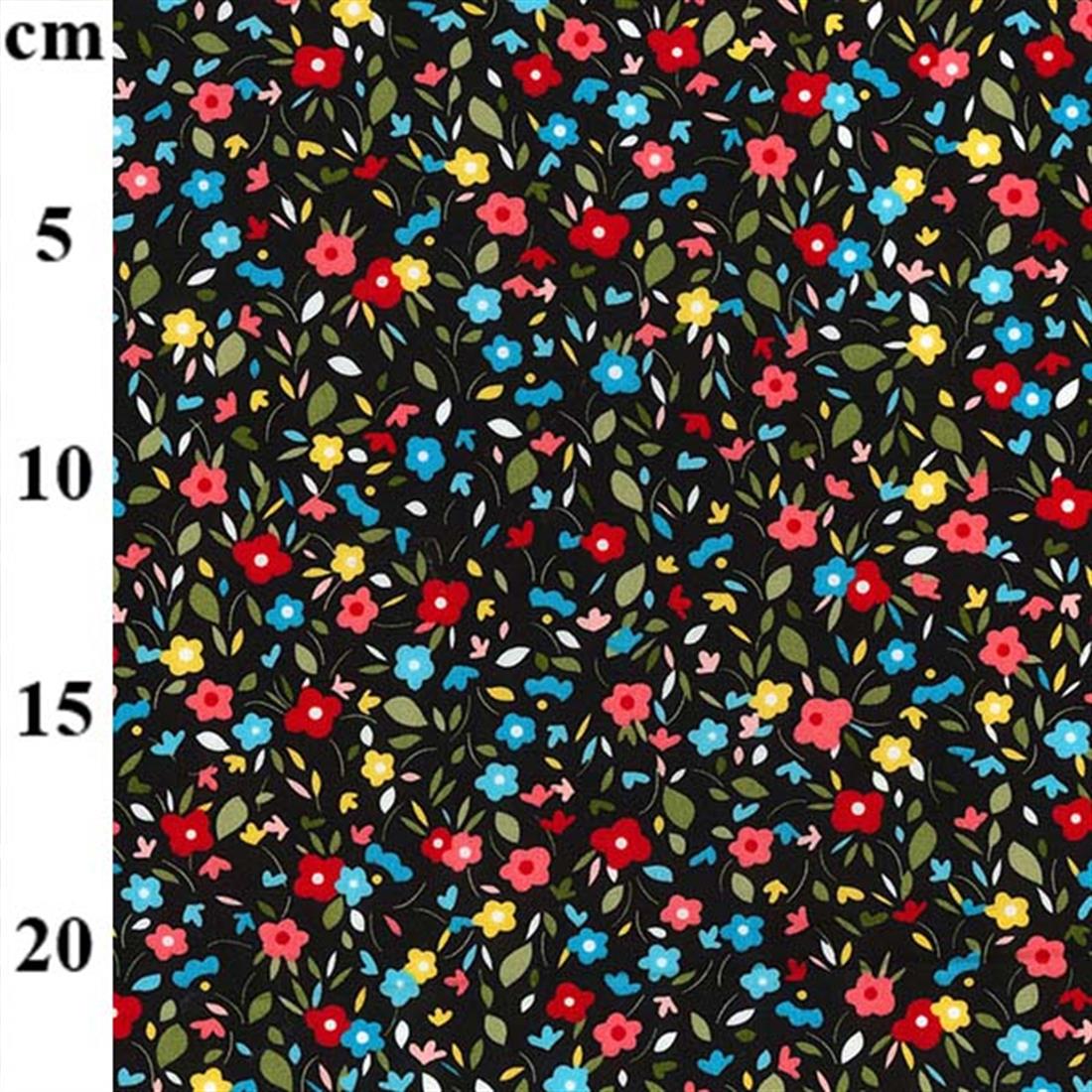 Black Printed Cotton Fabrics