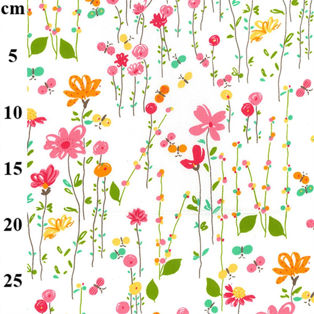 Pink Printed Cotton Fabrics