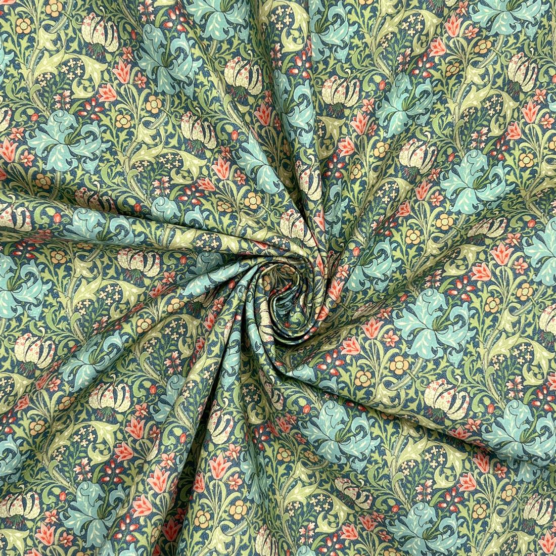 Multicolour Cotton William Morris - Golden Lily