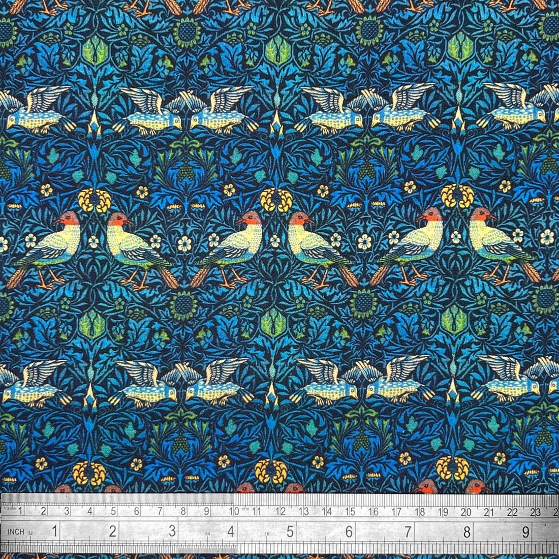 Multicolour Cotton William Morris - Birds