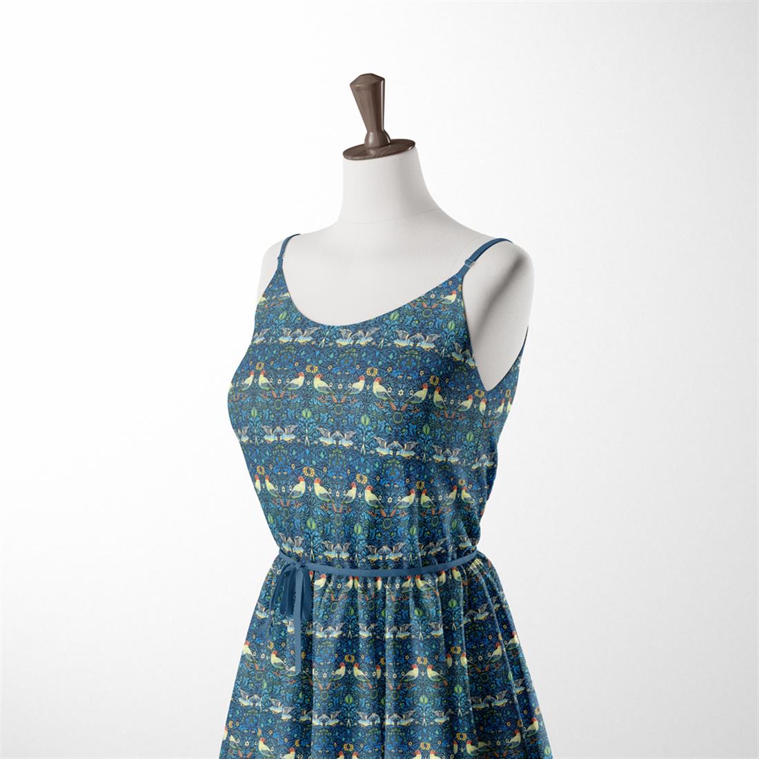 Multicolour Cotton William Morris - Birds
