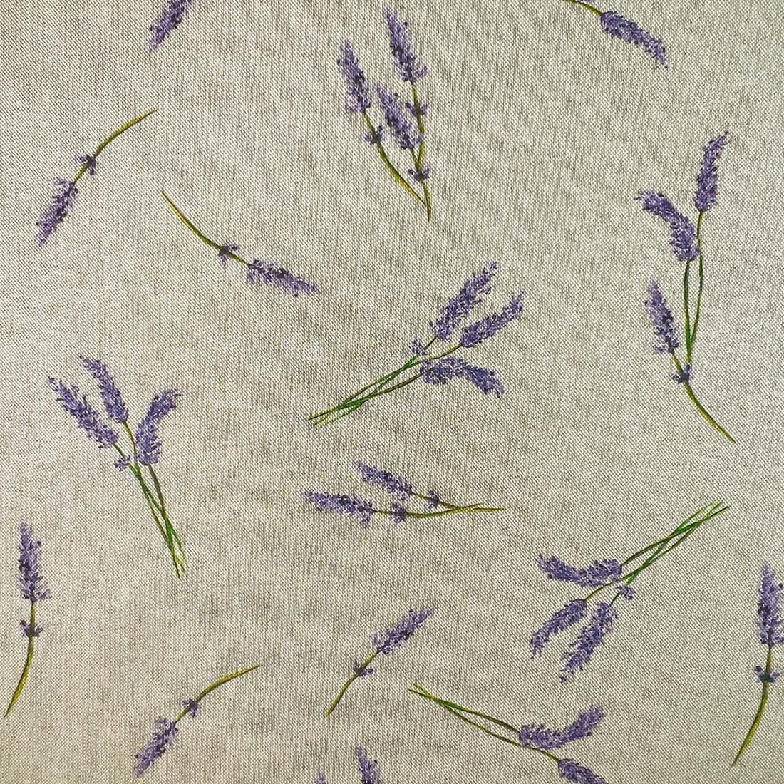 Natural Linen Lavender
