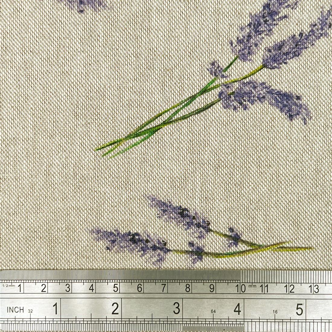 Natural Linen Lavender