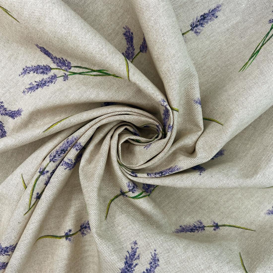 Natural Linen Lavender