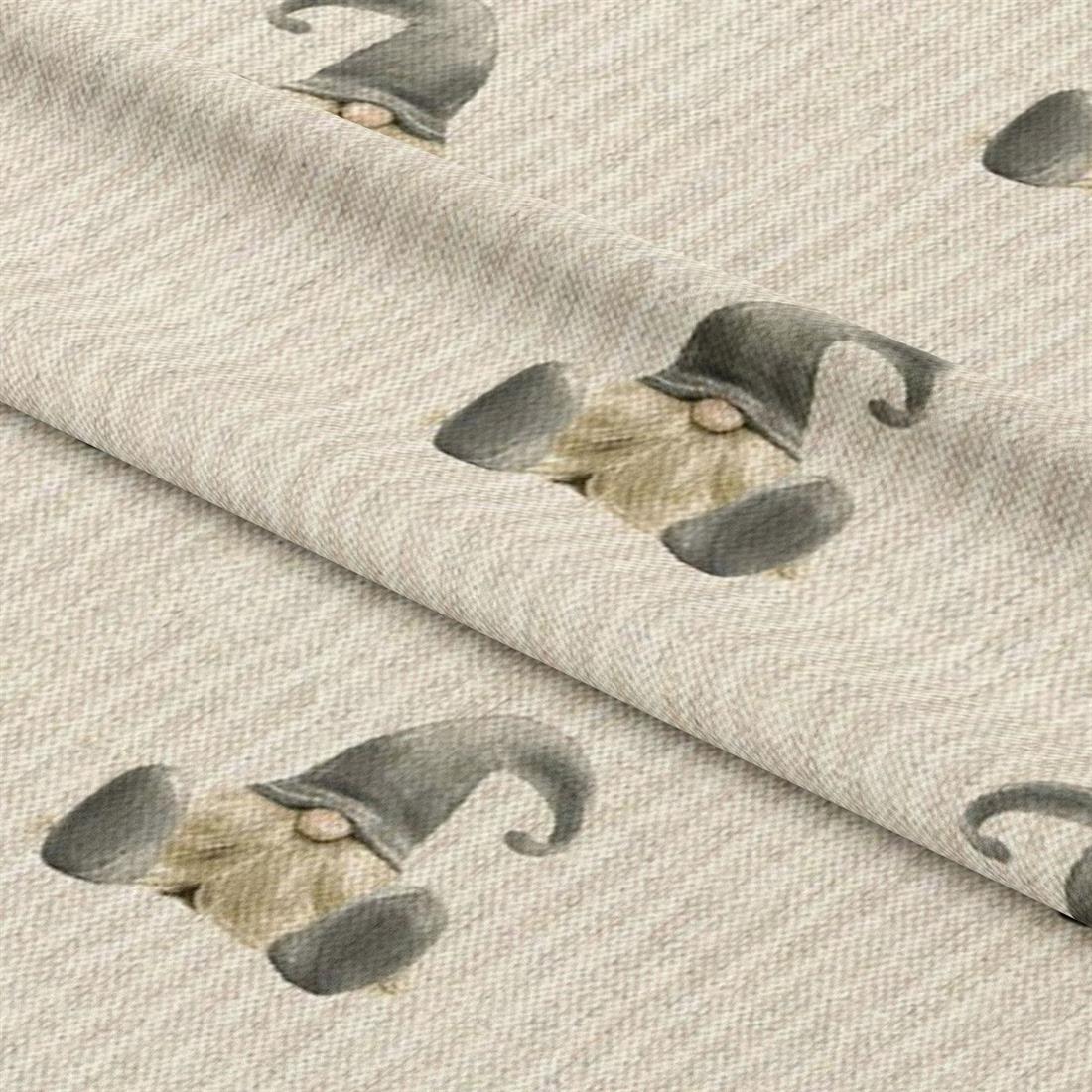 Metre Digital Print Linen Gonk Grey