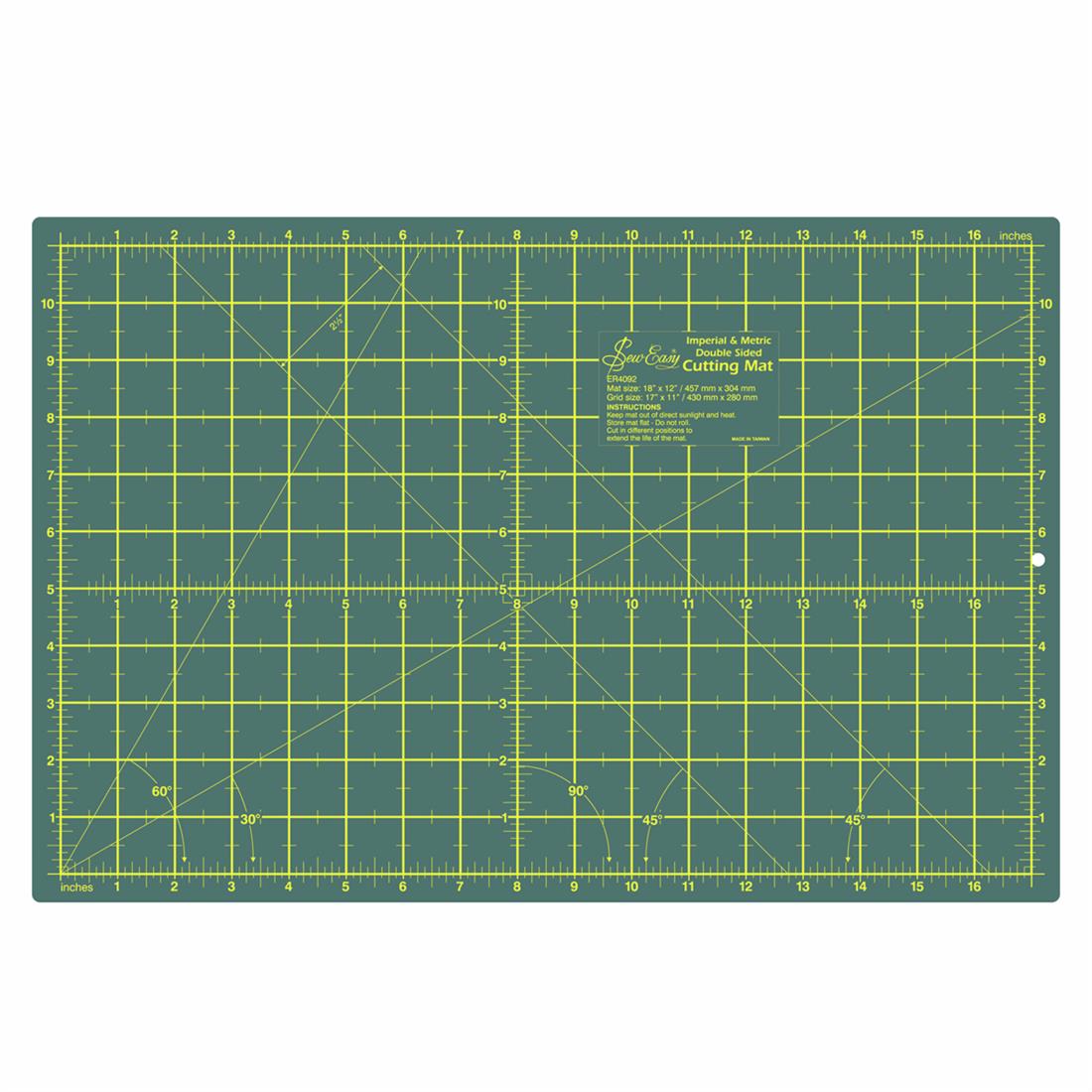 Sew Easy Cutting Mat 45 X 30cm