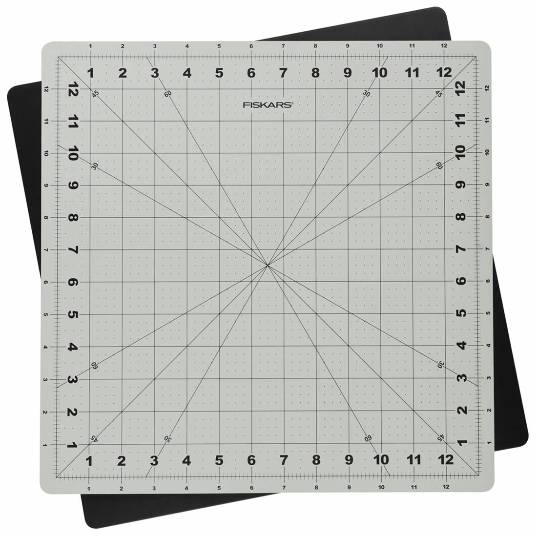 Fiskars Rotating Cutting Mat 13 Inch Grid.