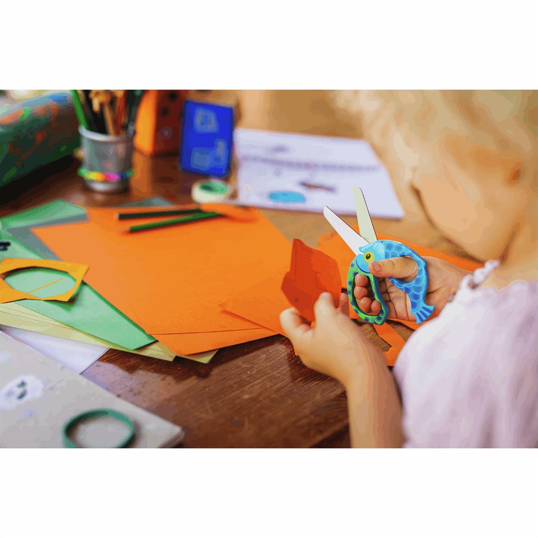 Fiskars Kids Fish Scissors 13cm.