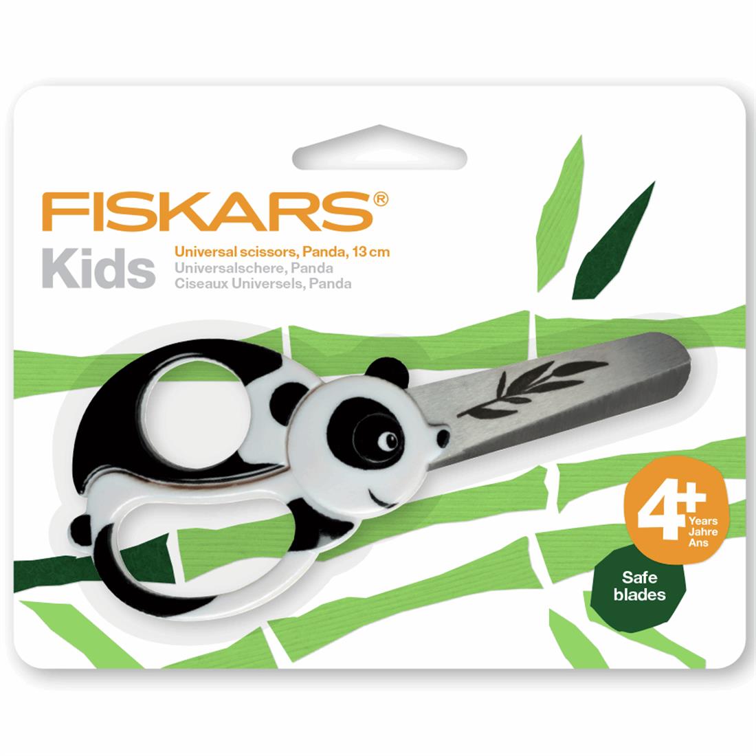 Fiskars Kids Panda Scissors 13cm.