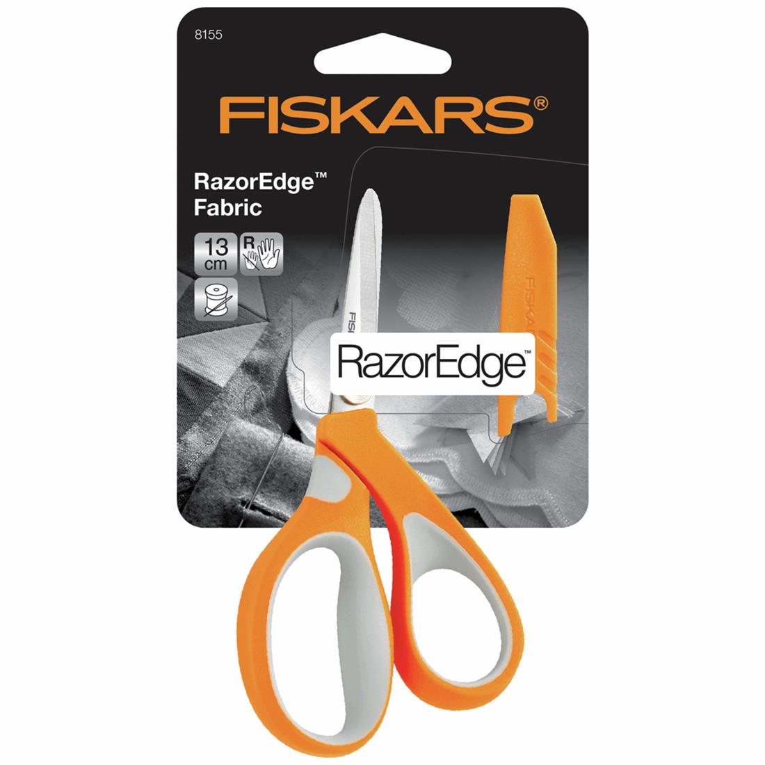Fiskars Scissors RazorEdge Softgrip 13cm