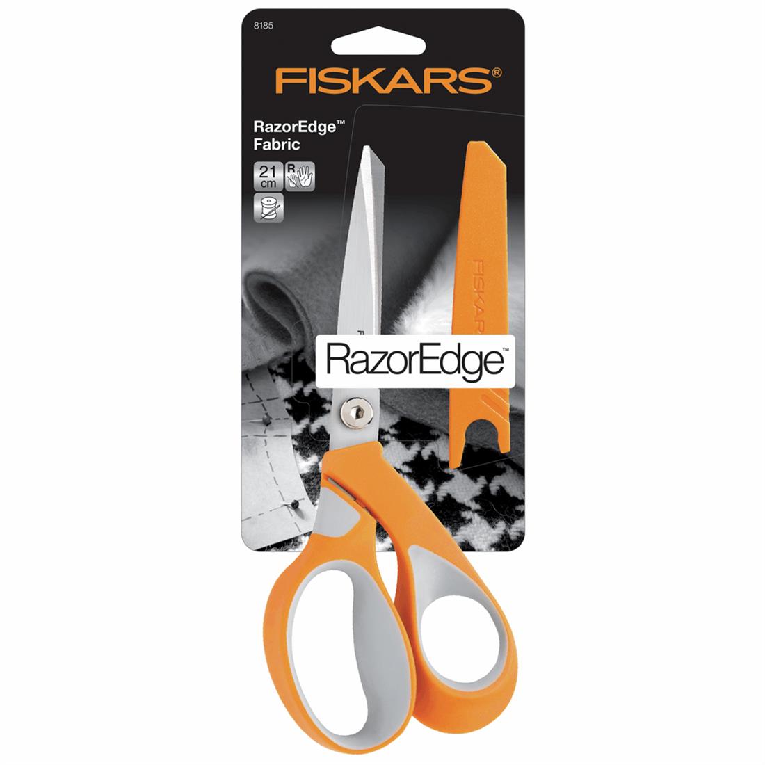 Fiskars Scissors RazorEdge Softgrip 21cm