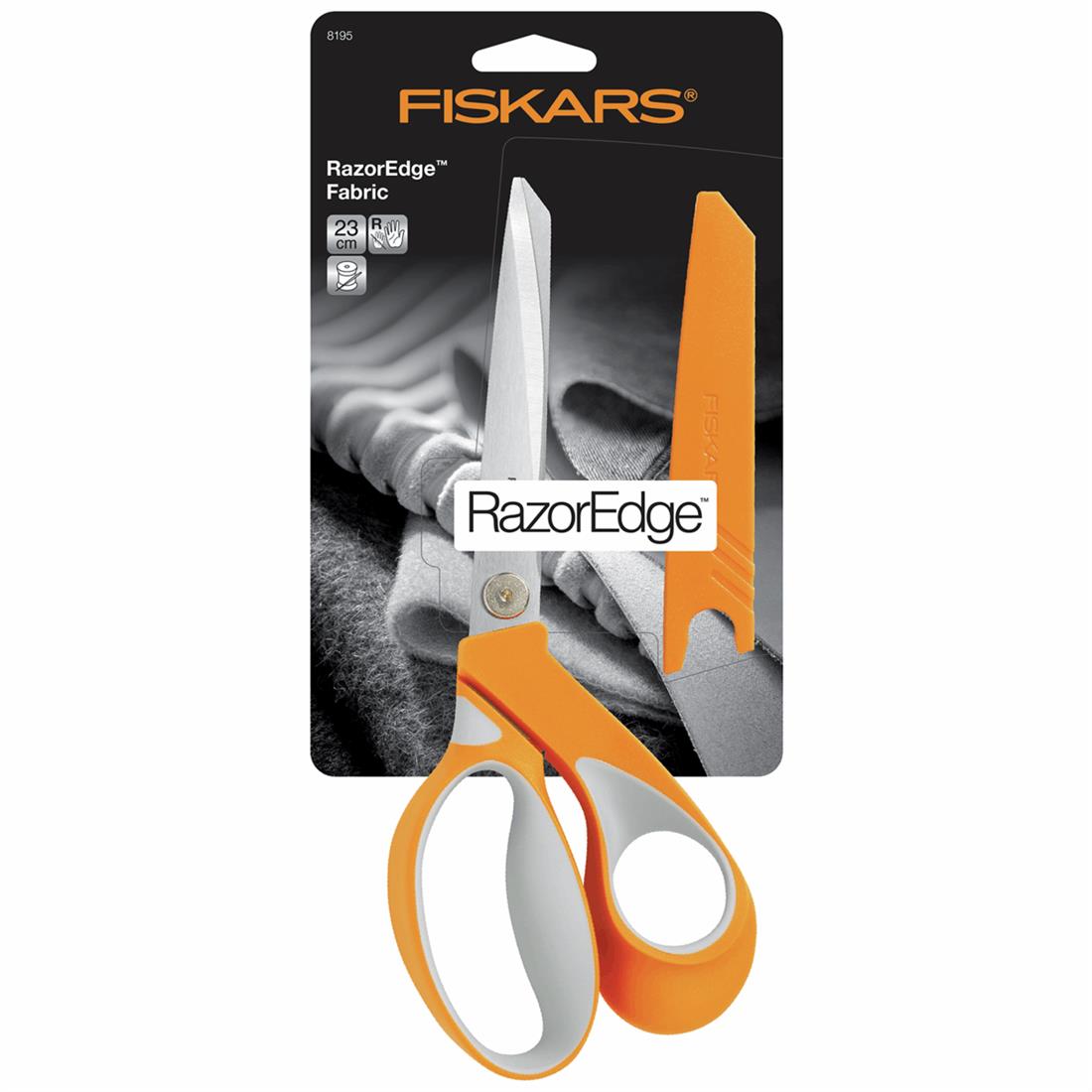 Fiskars Scissors RazorEdge Softgrip 23cm