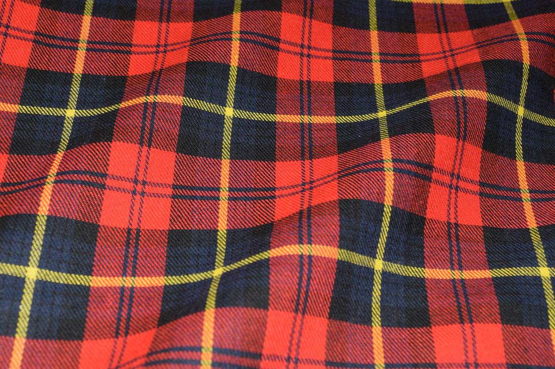 Red Classic Yarn-Dyed Tartan