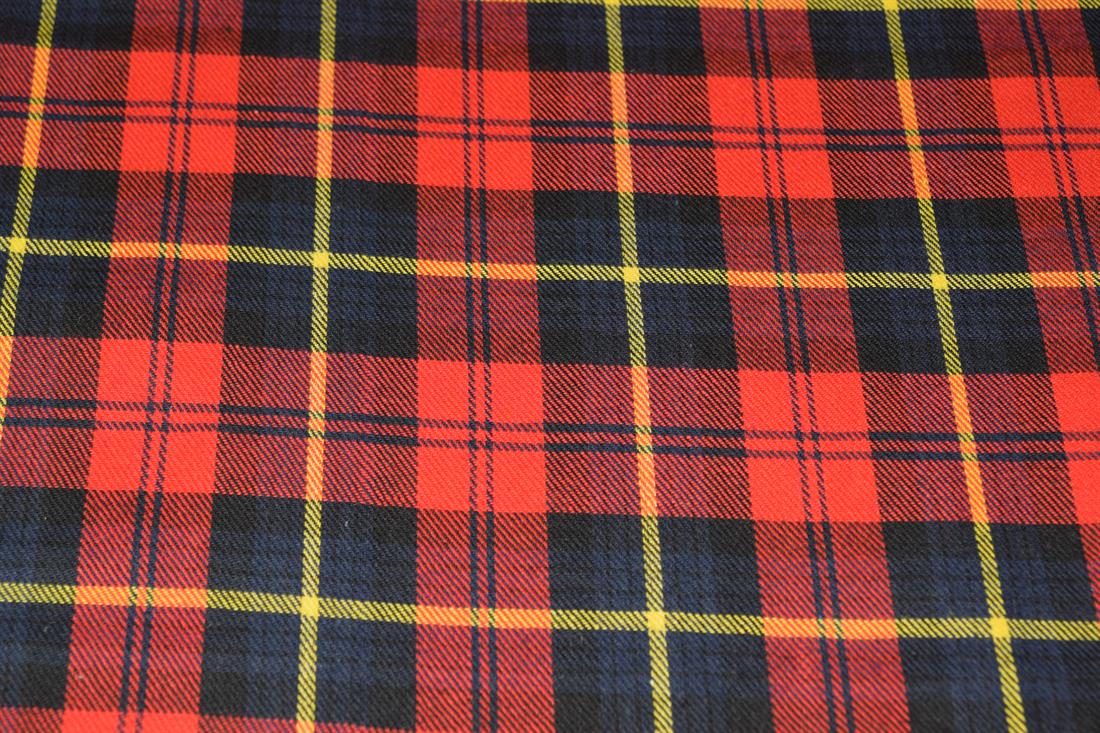 Red Classic Yarn-Dyed Tartan