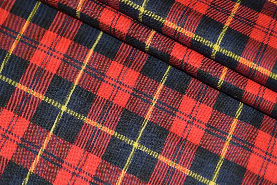 Red Classic Yarn-Dyed Tartan