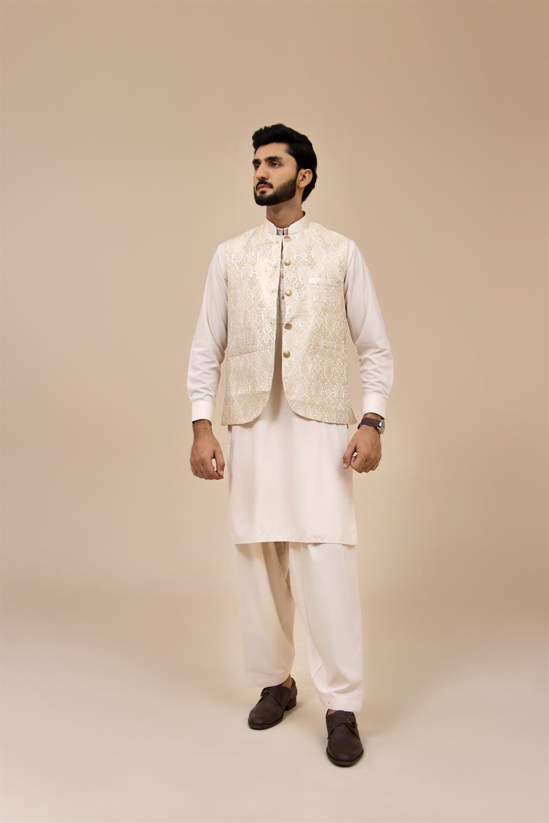 Ivory Mens Waistcoat