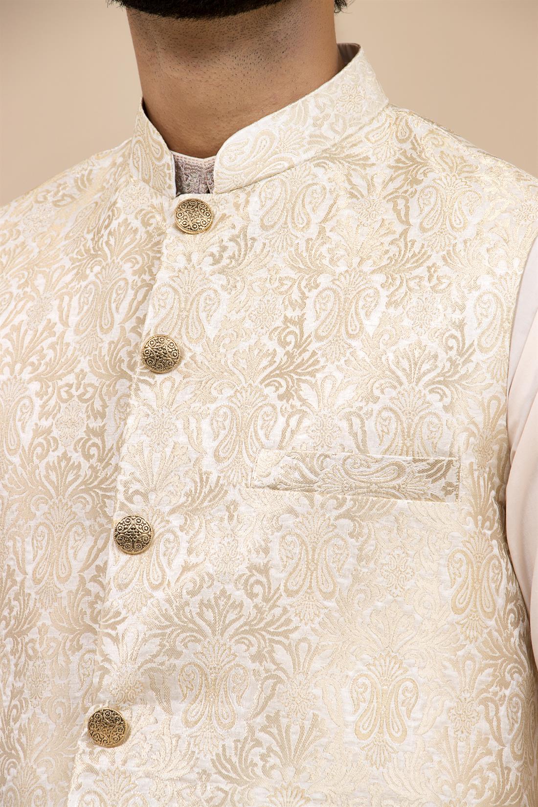 Ivory Mens Waistcoat