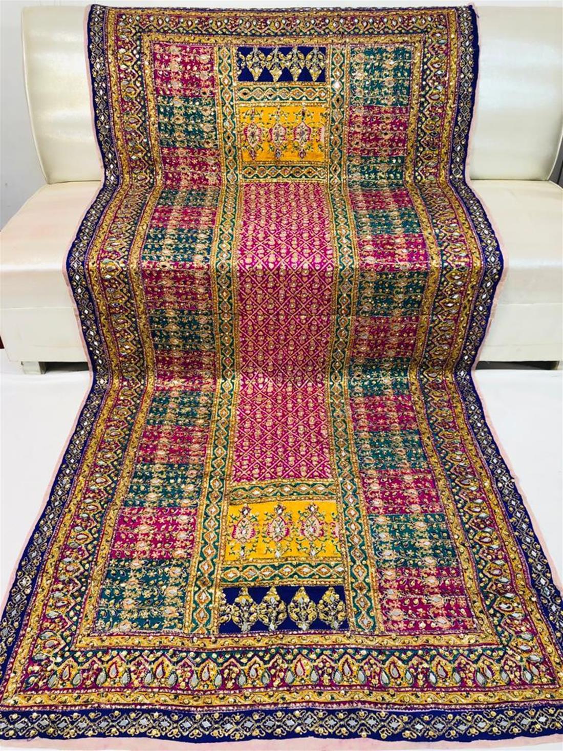 Multicolour Coloured Dupatta