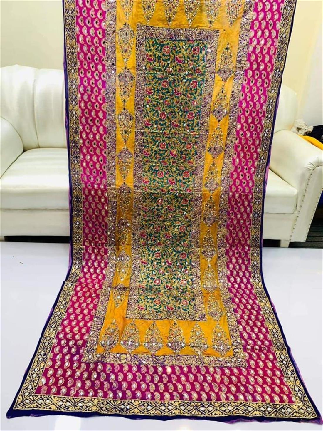 Multicolour Coloured Dupatta