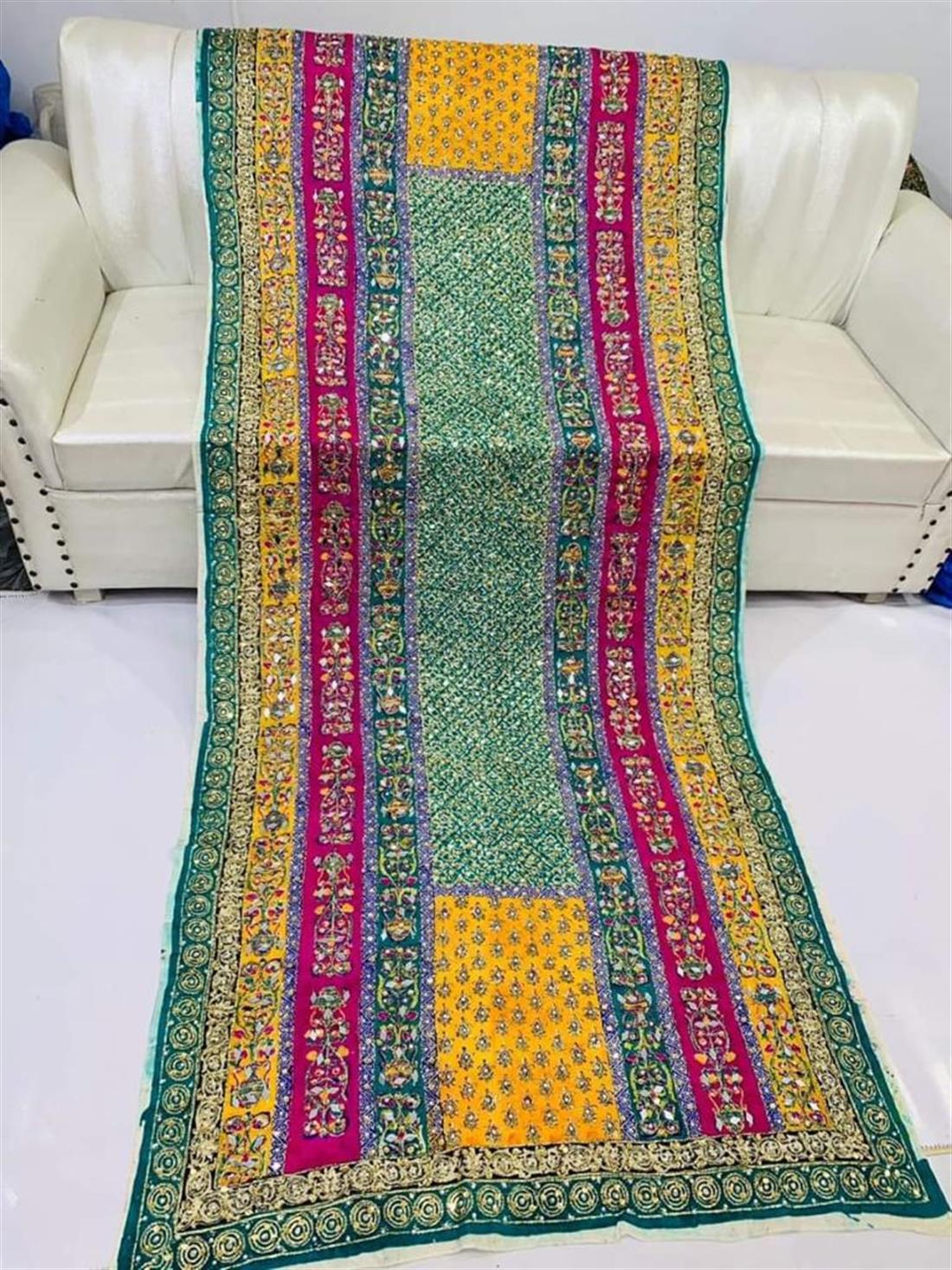 Multicolour Coloured Dupatta