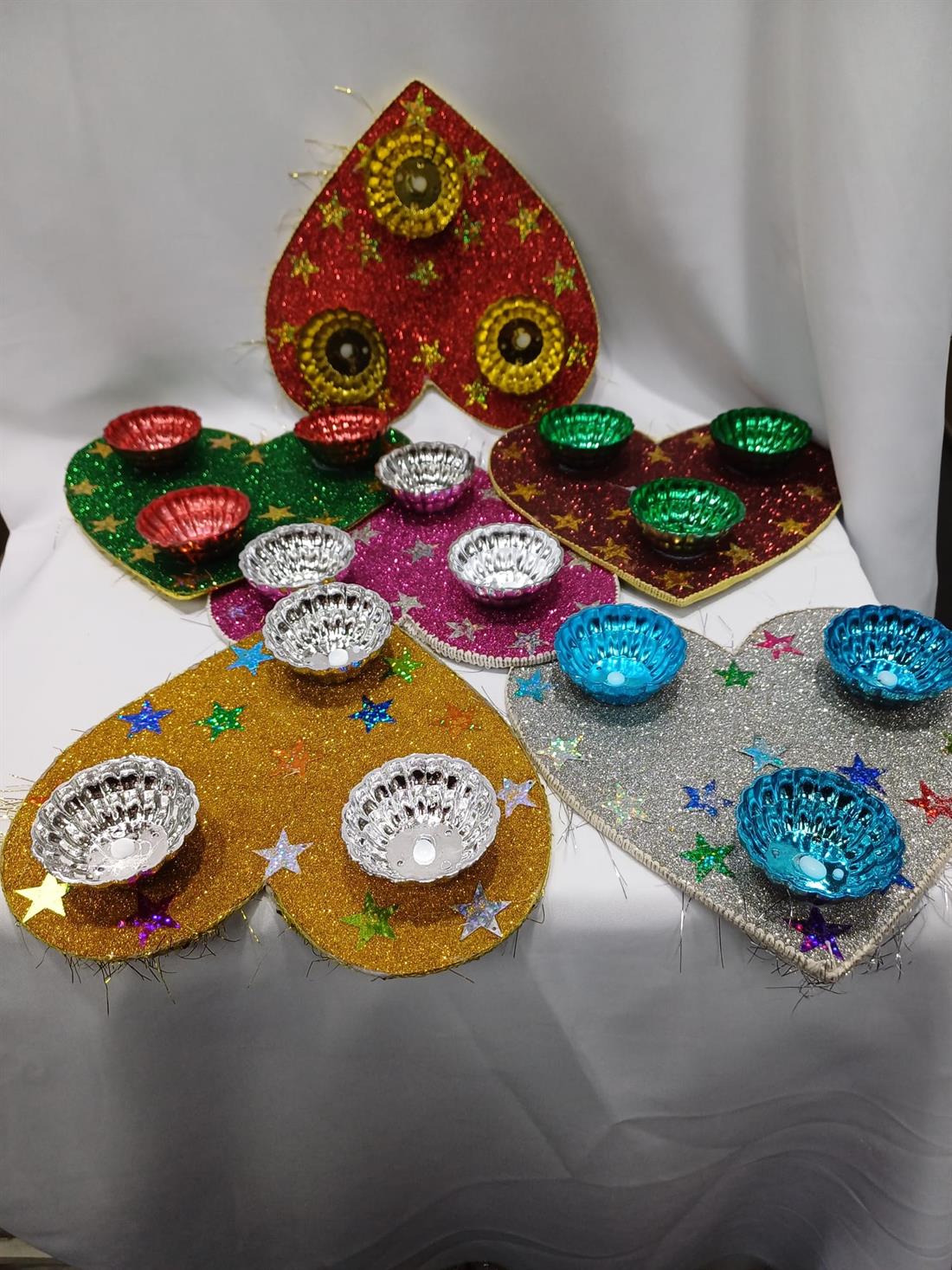 Glitter Mehndi Plate