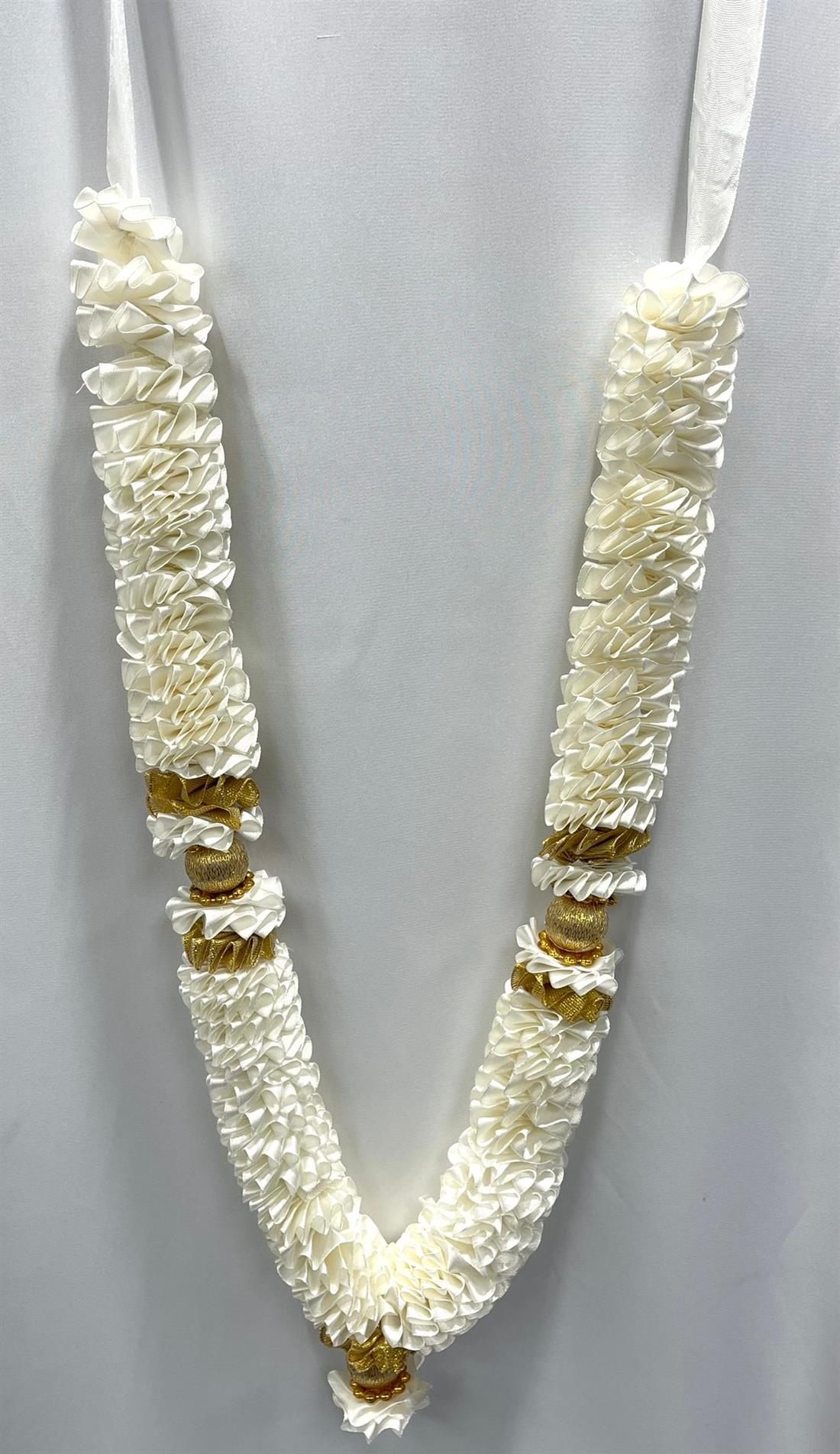 White Wedding Mala