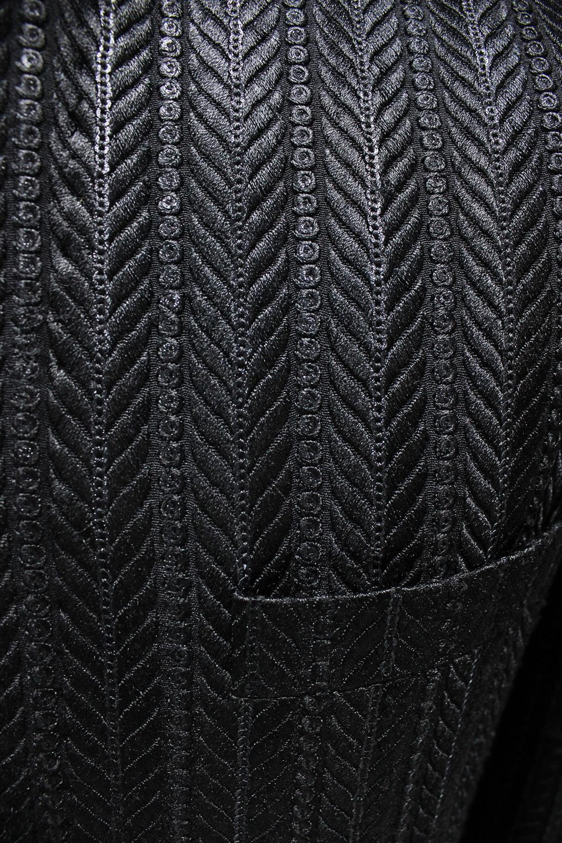 Black Mens Sherwani