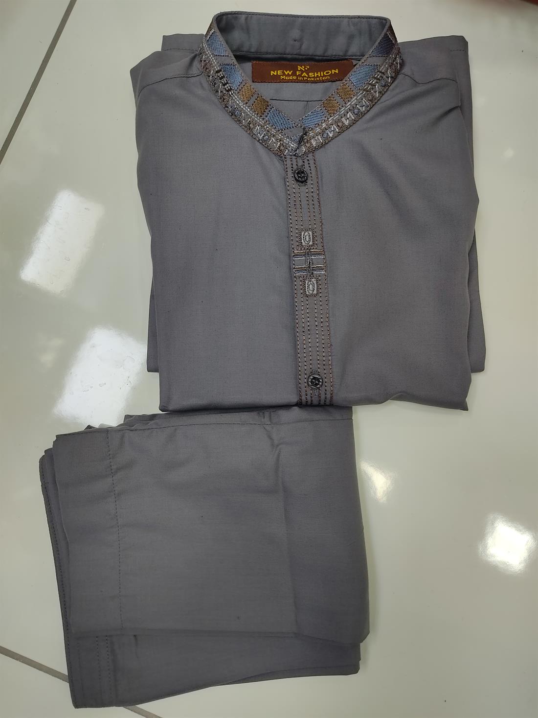 Dark Purple Boys Shalwar Kameez
