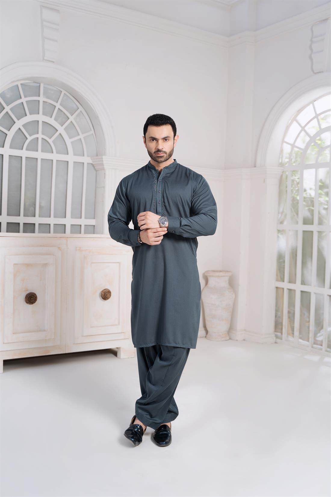 Men's Kurta Shalwar - 1887