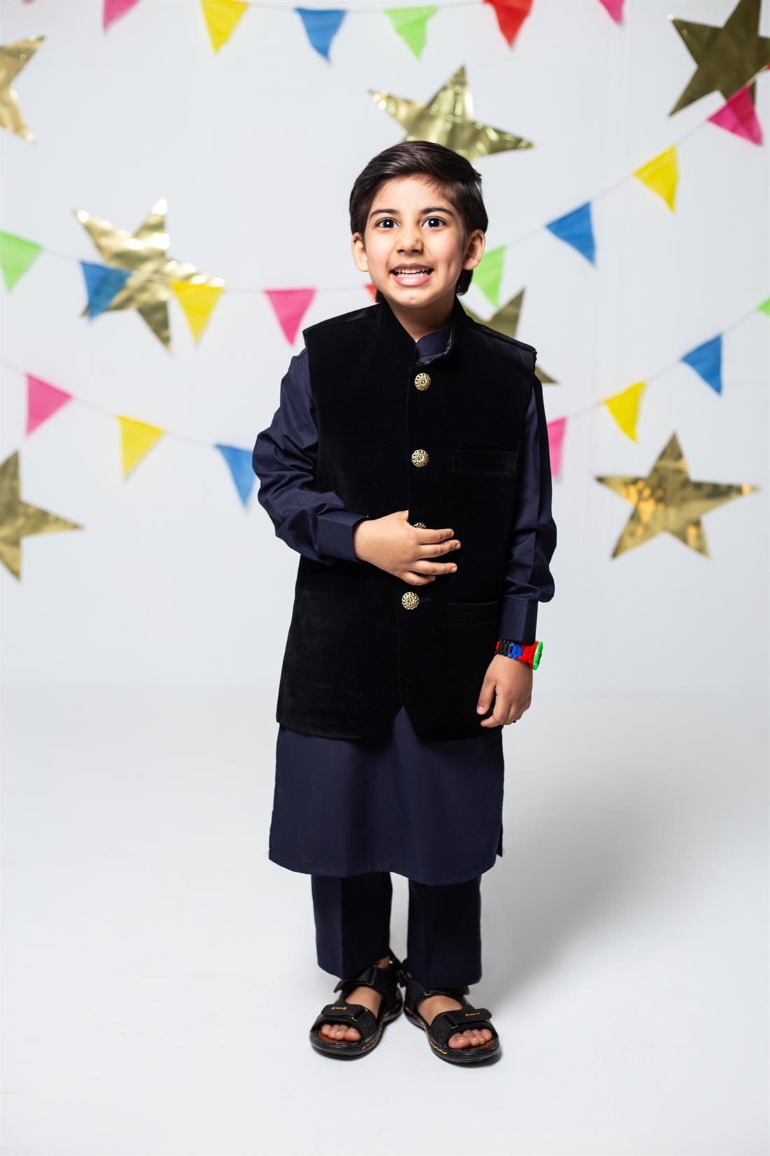 Black Boys Waistcoat