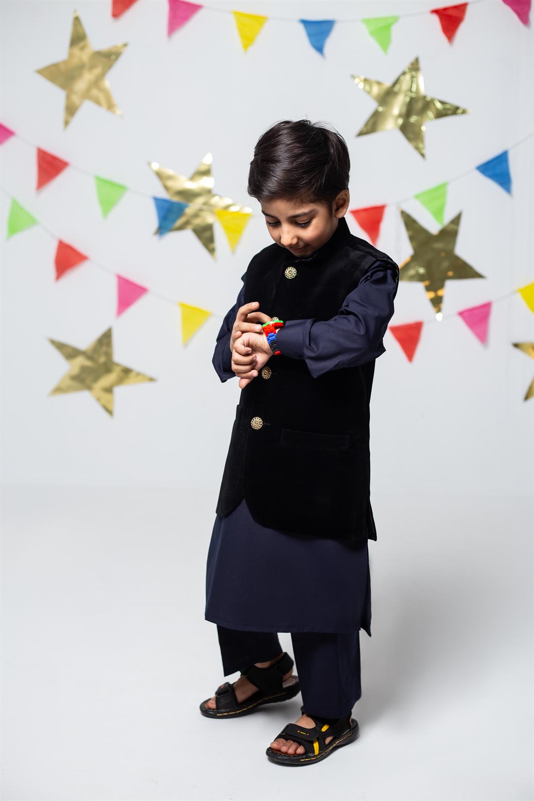 Black Boys Waistcoat