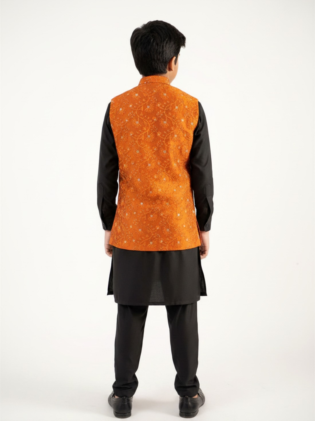 Orange Mens Waistcoat