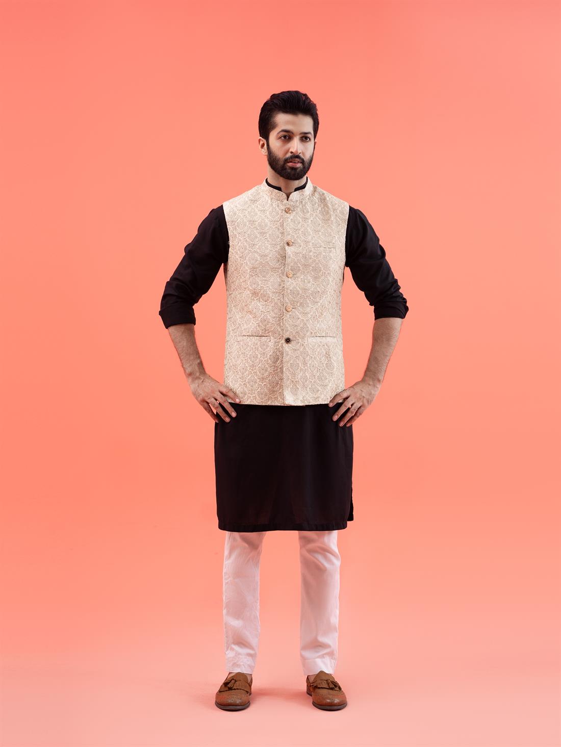 Gold Mens Waistcoat