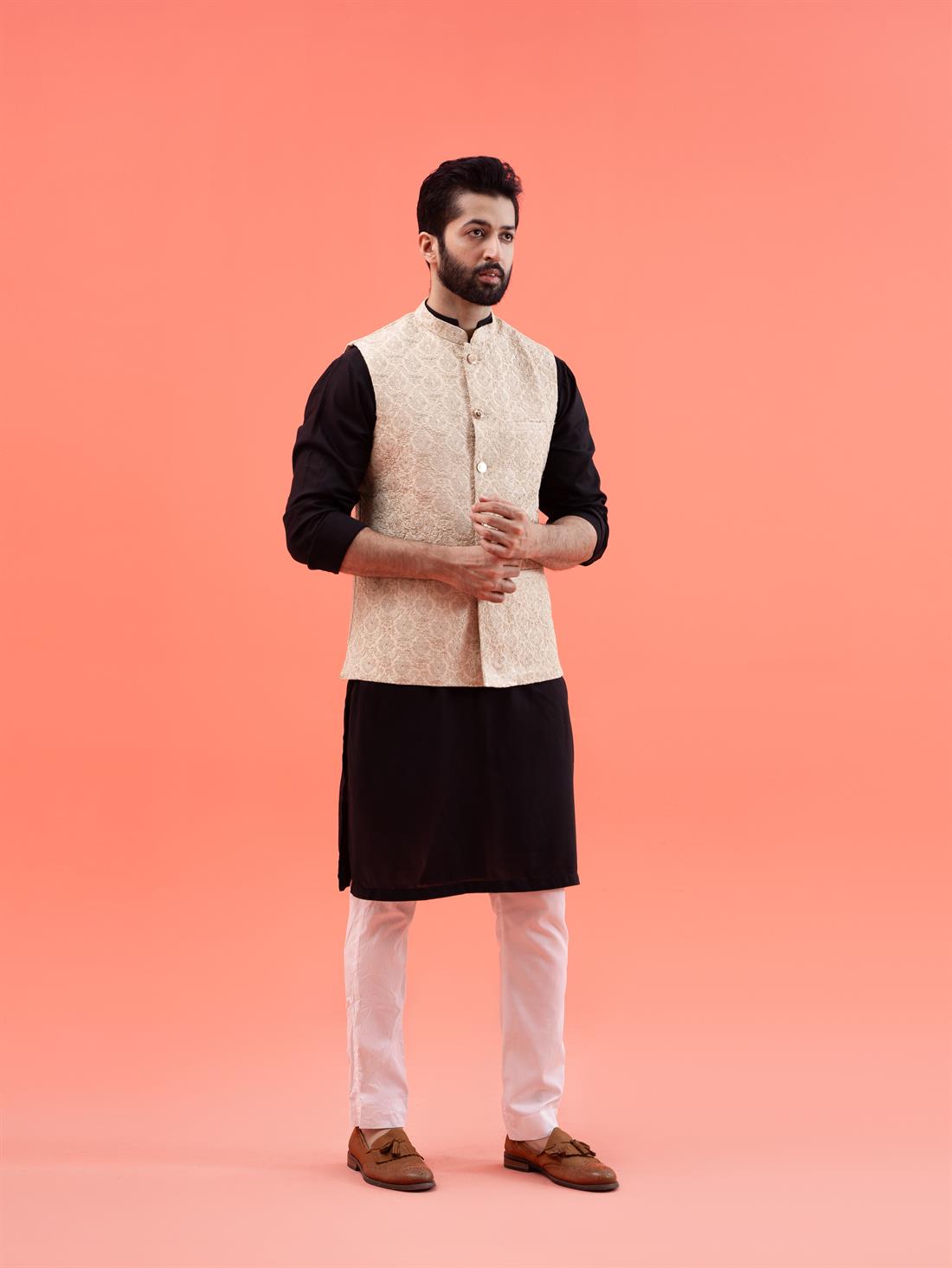 Gold Mens Waistcoat