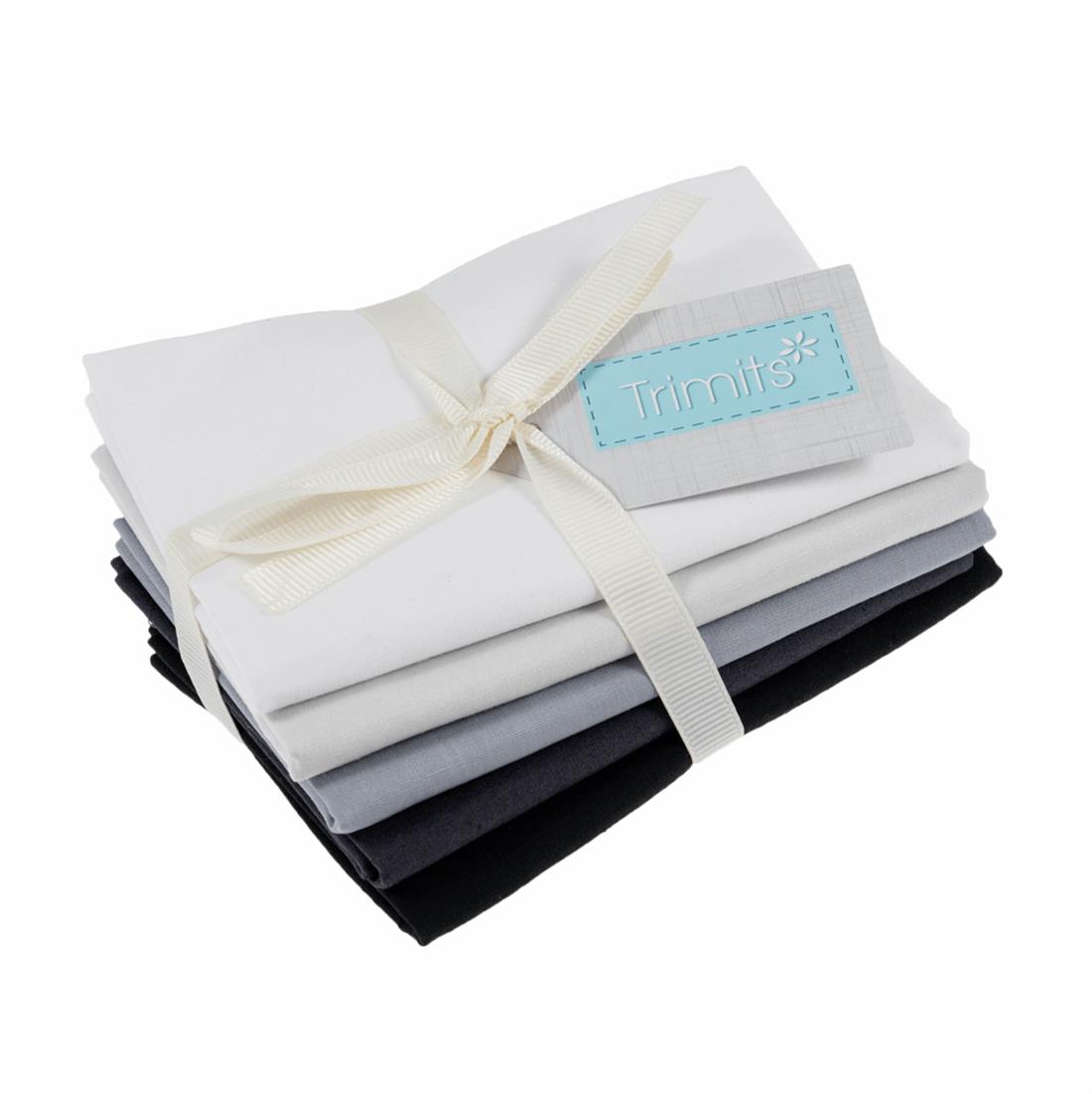 Monochrome Cotton Fat Quarter Bundle