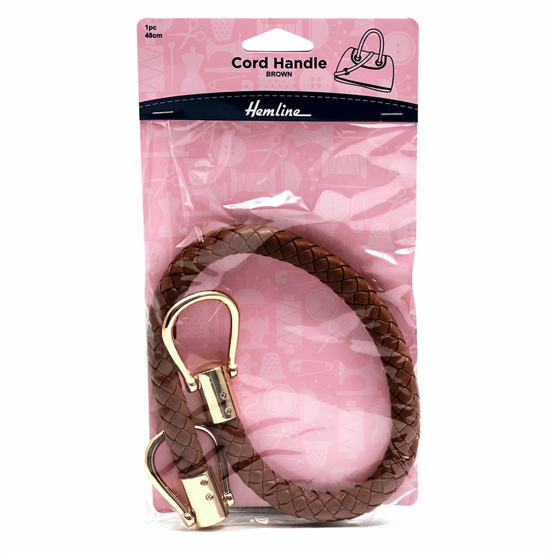 Brown 48cm Bag Handle Cord