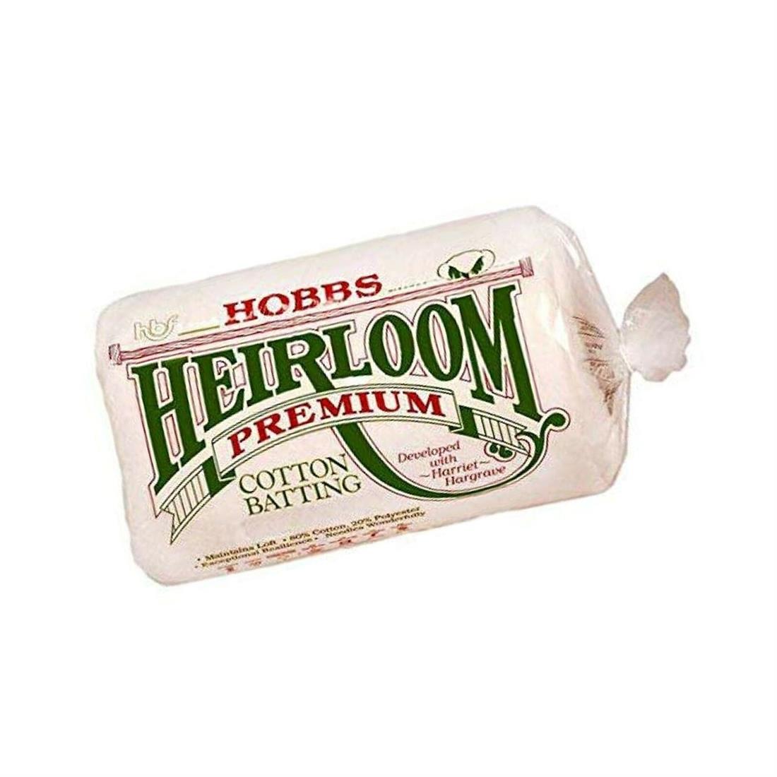 Hobbs Heirloom Premium 80/20 Cotton/Poly Wadding 120in Wide