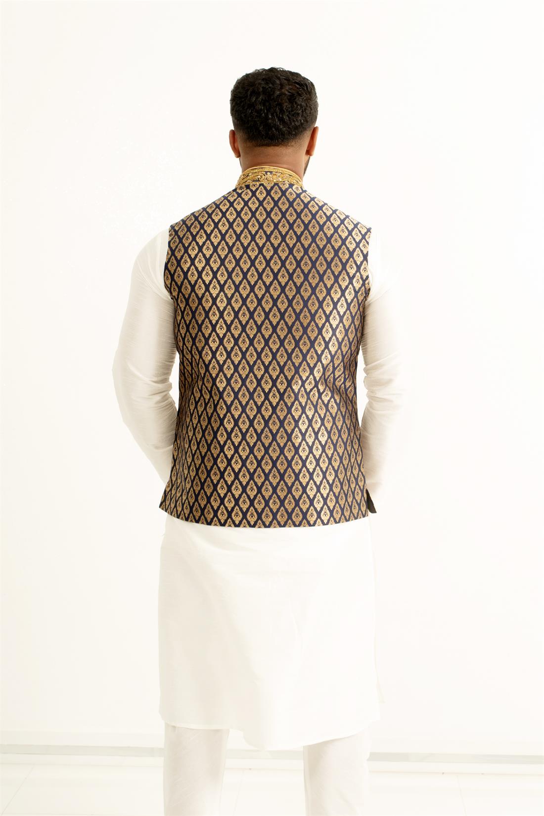 Navy Mens Waistcoat